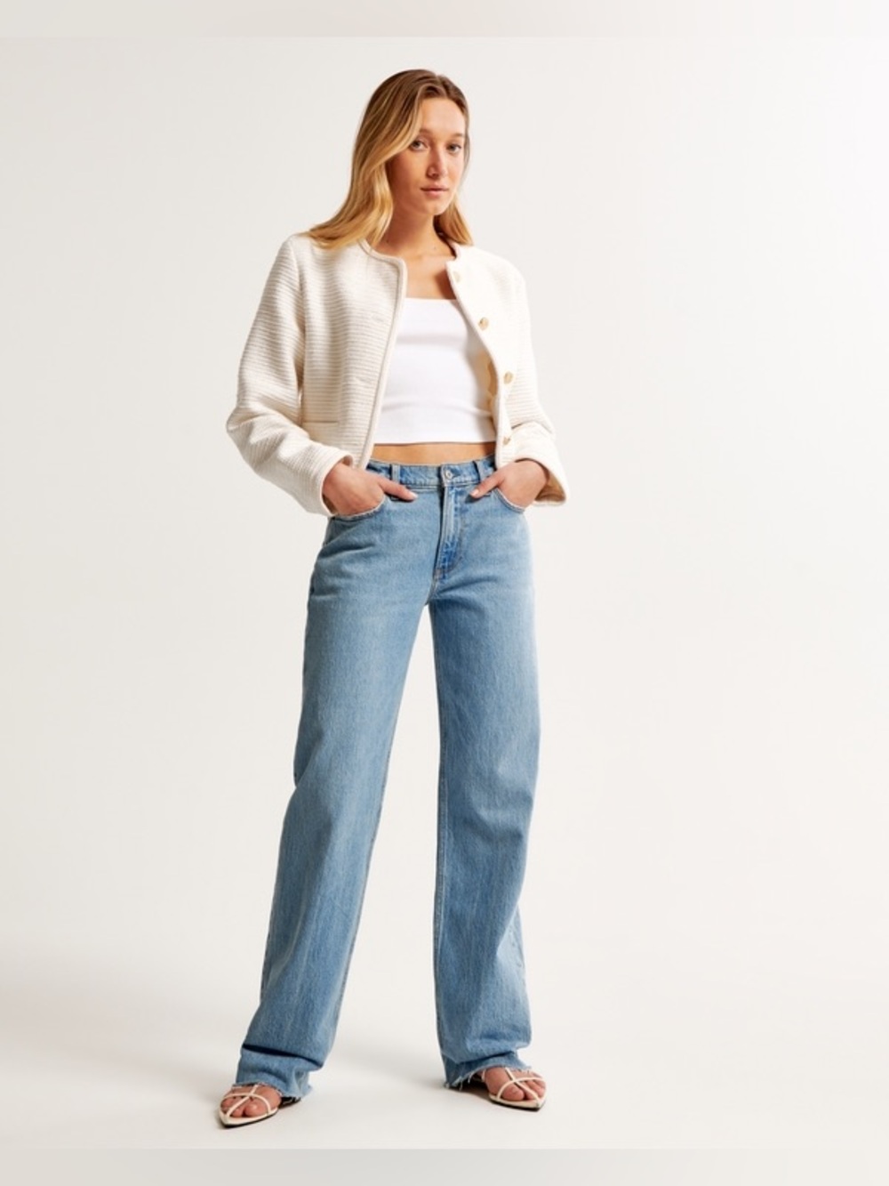 Abercrombie & Fitch Low Rise Baggy Jeans NWT